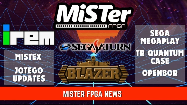 MiSTer FPGA News – Sega Mega Play, OpenBOR, Irem M92 & More