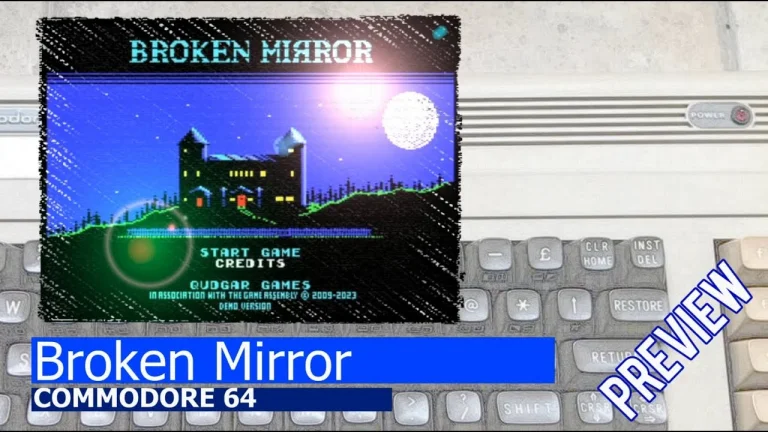Broken Mirror - A adventure horror for the C64 that looks rather interesting! [UPDATE]