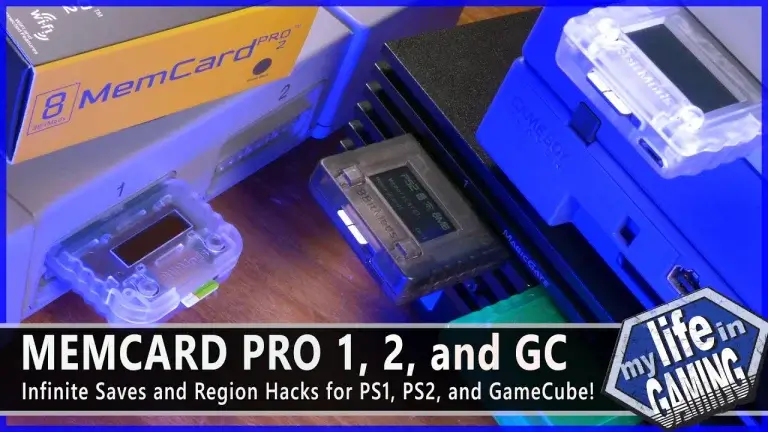 MemCard Pro 1, 2 and GC – Infinite Saves and Region Hacks for PS1, PS2 and GameCube!