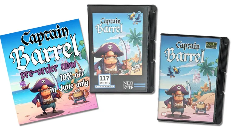 Captain Barrel – New Neo Geo Game