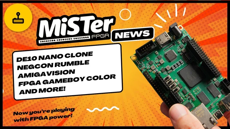 MiSTer FPGA News - $99 DE10 Nano in July? FPGA Game Boy Color & More