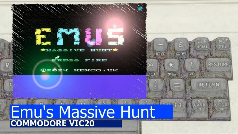 Commodore VIC20 -=Emu's Massive Hunt=-