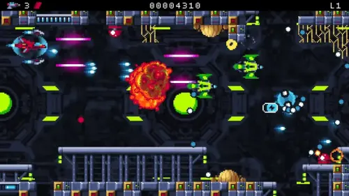 Chromacell is a Full-Throttle Side Scroller by Our Indie Dev Favorite 171Dev Ben James